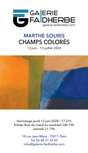 Marthe Souris – Champs colorés